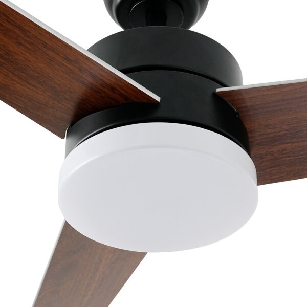 Immax NEO 07285L - Ventilator de tavan LED+CCT dimabil cu viteze variabile, 24W/230V, Wi-Fi Tuya + telecomandă