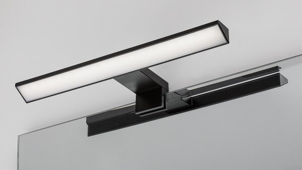 Rabalux 75024 - Aplică LED pentru oglindă de baie LORIC, LED/6W/230V, IP44, 30 cm, negru