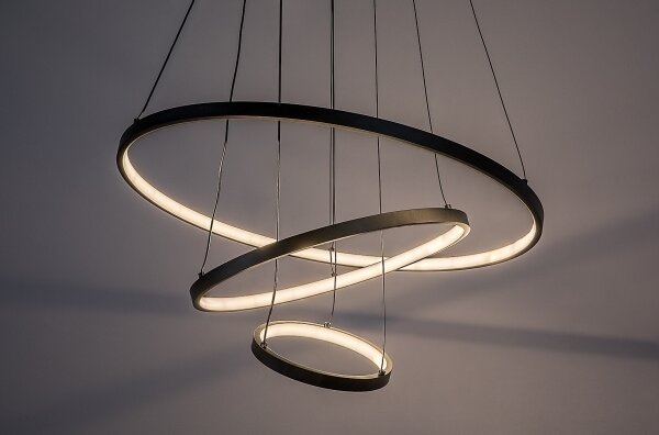 Rabalux 72346 - Lustră LED BELIZA, reglabilă, suspendată pe cablu, 90W/230V, 3000-6500K + telecomandă
