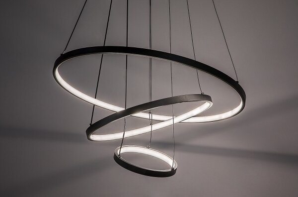 Rabalux 72346 - Lustră LED BELIZA, reglabilă, suspendată pe cablu, 90W/230V, 3000-6500K + telecomandă