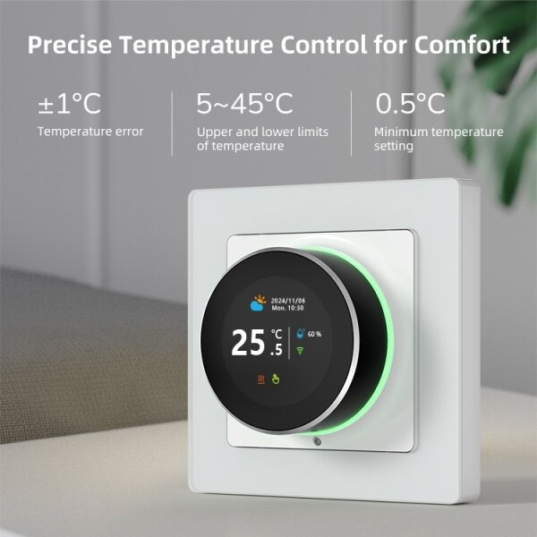 Immax NEO 07535L - Termostat SMART pentru încălzire electrică prin pardoseală, 230V/16A