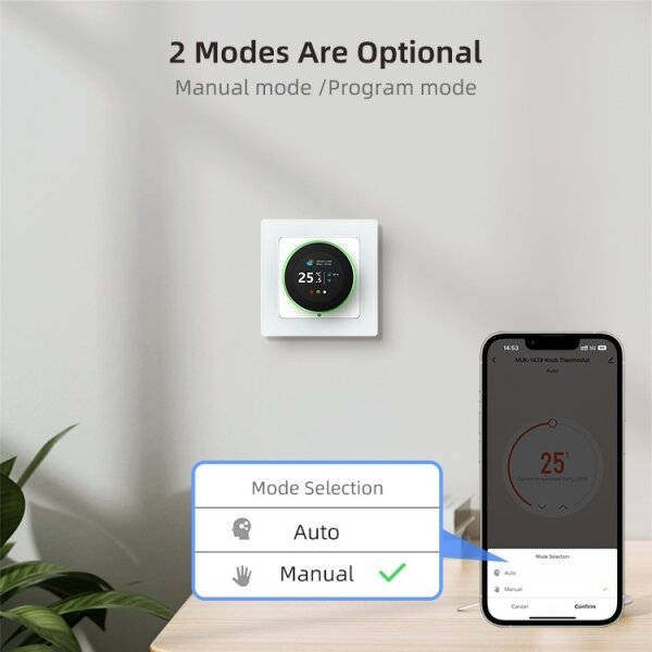 Immax NEO 07535L - Termostat SMART pentru încălzire electrică prin pardoseală, 230V/16A