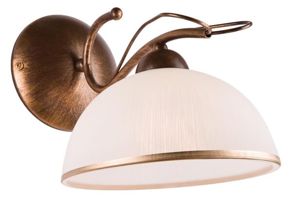 Aplica de perete COBRA, 1 x E27, 60 W, 230 V, bronz/patină