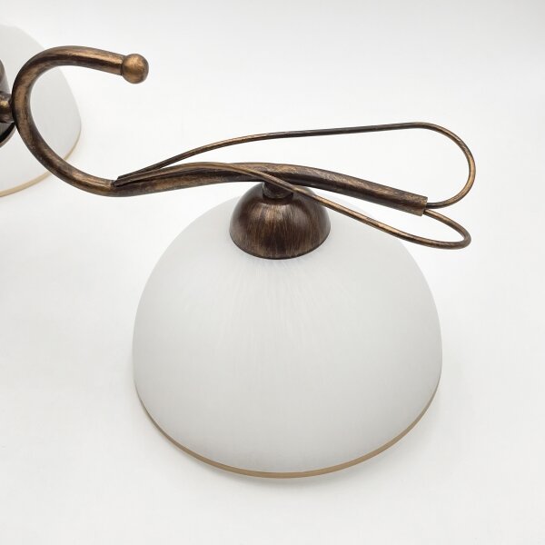 Candelabru pe tijă COBRA, 3x E27, 60W, 230V, bronz patinat
