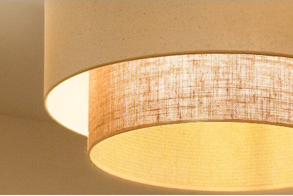 Brilagi - Lustră LED aplicată BOHO STYLE 3xE27/45W/230V diam. 80 cm