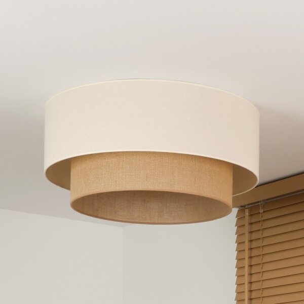 Brilagi - Plafonieră LED Boho Style, 3x E27, 15W, 230V, diam. 60 cm