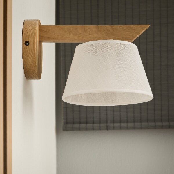 Aplica de perete ANTONIO 1xE14/40W/230V stejar