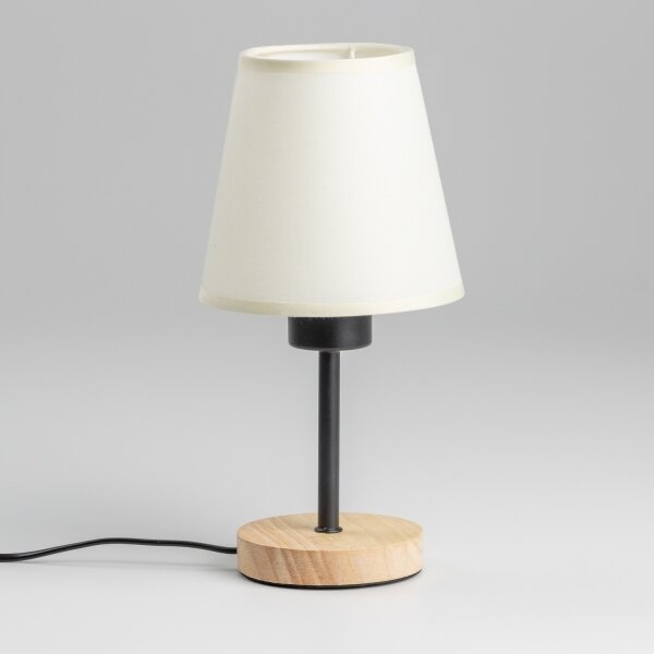 Lampă de masă Brilagi NUBILA WOOD 1xE27/25W/230V stejar/crem