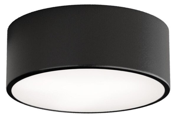 Plafonieră pentru baie CLEO cu senzor, 1xE27/24W/230V, diametru 20 cm, IP54, neagră