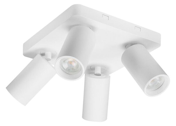 Rabalux 73088 - Plafonieră cu spoturi YORLI 4xGU10/7W/230V, albă