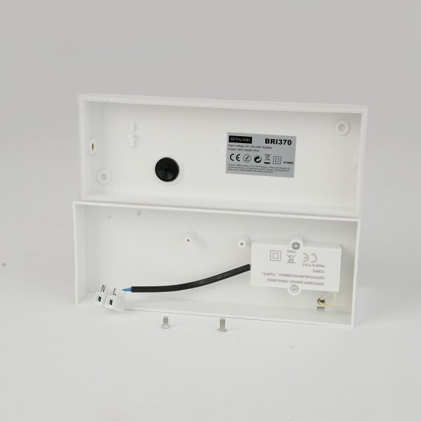 Brilagi - Aplică de perete pentru exterior TESSI LED/10W/230V albă IP54