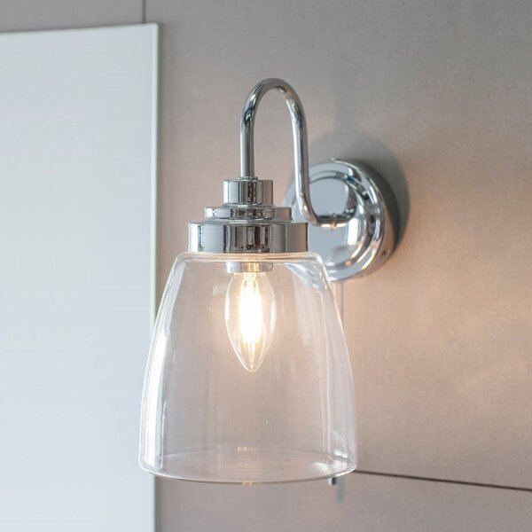 Endon 77088 - Aplica de baie ASHBURY 1xE14/4W/230V IP44 crom lucios