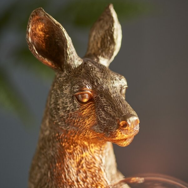 Endon 95075 - Lampă de masă KANGAROO 1xE27/10W/230V aurie