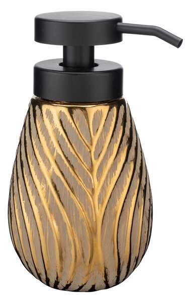 Dozator de săpun lichid auriu din ceramică 330 ml Idro – Wenko