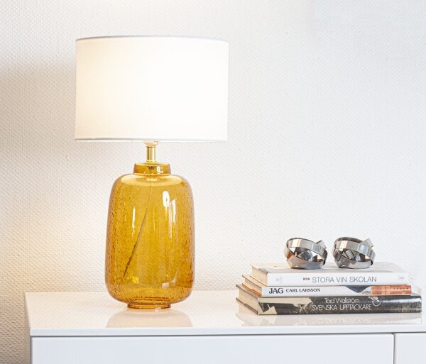 Lampă de masă BLAKE Cottex 8000110-5503, 1xE27/8W/230V, maro