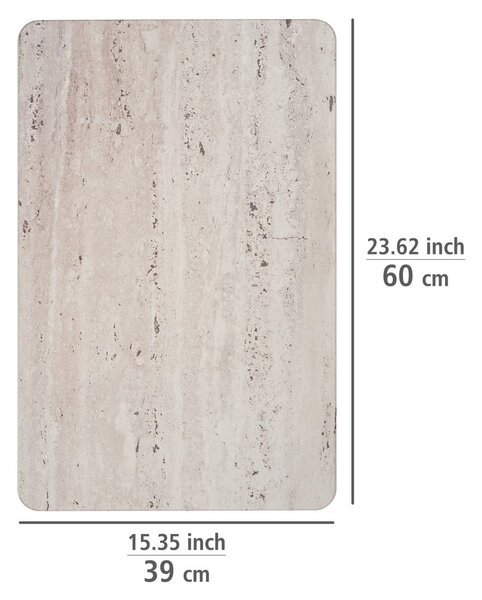 Covoraș de baie maro deschis din diatomit 39x60 cm Puna – Wenko