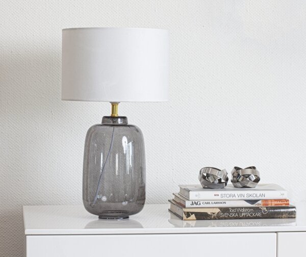 Cottex 8000110-4505 - Lampă de masă BLAKE 1xE27/8W/230V gri