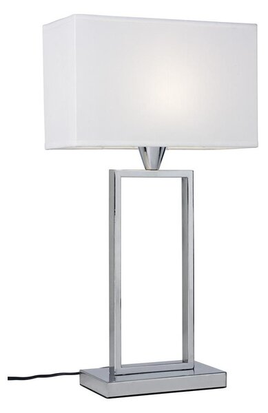 Cottex B2821K - Lampă de masă KENSINGTON, 1xE14/40W/230V, argintie