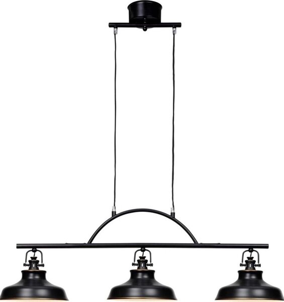 Cottex T9093A - Lustră suspendată pe cablu NEW HAVEN, 3x E14/40W/230V