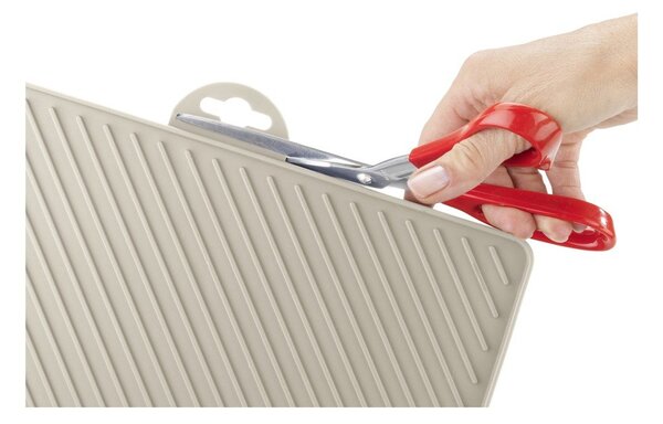 Scurgător de vase bej din plastic 34x40 cm Nelia – Wenko