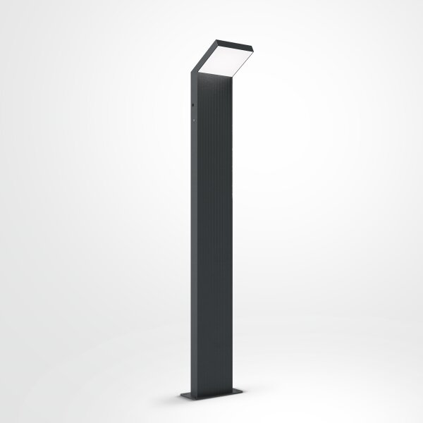 Brilagi RIANO - Lampă LED de exterior, 8 W, 230 V, antracit, IP65, 80 cm