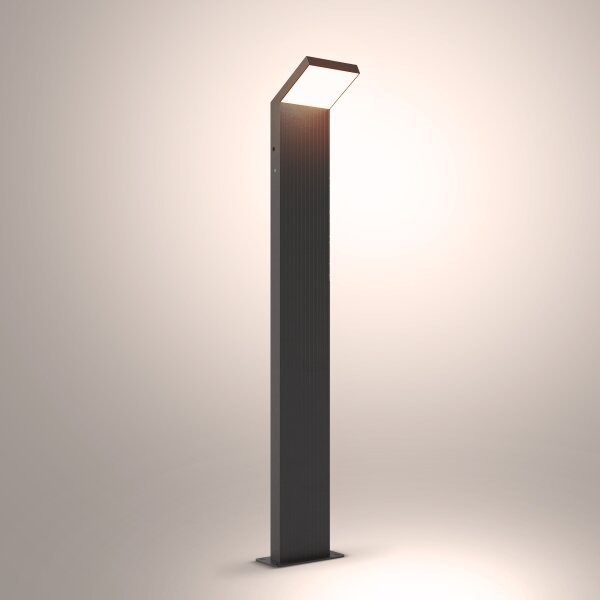 Brilagi RIANO - Lampă LED de exterior, 8 W, 230 V, antracit, IP65, 80 cm