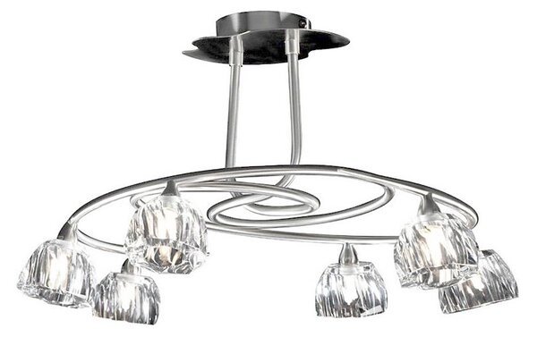 Lustră LUXERA 1561 SAMBA 6xG9/40W/230V