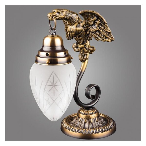 Kemar LSA25/M/P - Lampă de birou OURO EAGLE 1xE27/60W/230V