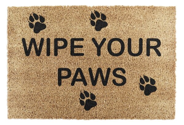 Covoraș de intrare din fibre de nucă de cocos 40x60 cm Wipe Your Paws – Artsy Doormats