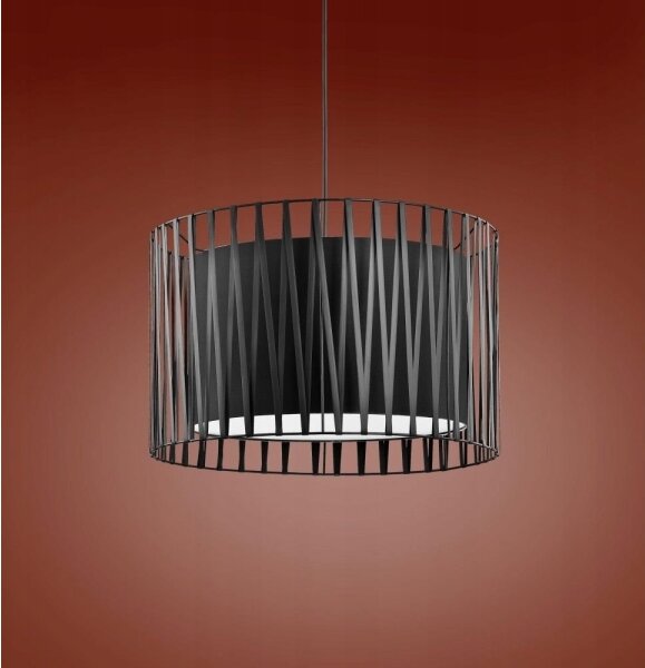 Lustra pe cablu HARMONY BLACK 3xE27/60W/230V
