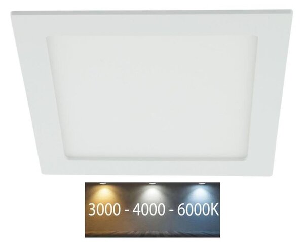 Plafonieră LED încastrată pentru baie LED/18W/230V 3000/4000/6000K IP44