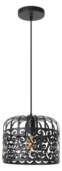 Rabalux 2156 - Lustră ALESSANDRA 1xE27/60W/230V negru