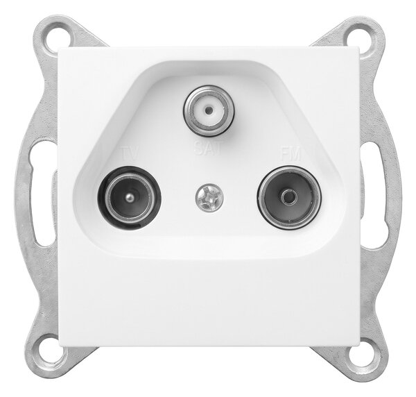 Priză RTV-SAT OSTE JNH011-A WHITE