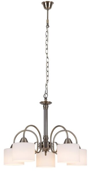Rabalux 7276 - Lustră EDITH 5xE27/60W/230V bronz