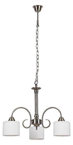 Rabalux 7275 - Lustră EDITH 3xE27/60W/230V bronz
