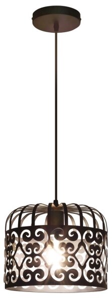 Rabalux 2156 - Lustră ALESSANDRA 1xE27/60W/230V negru