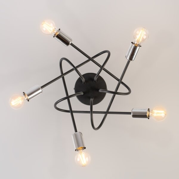 Lustră aplicată OXFORD 5xE27/15W/230V