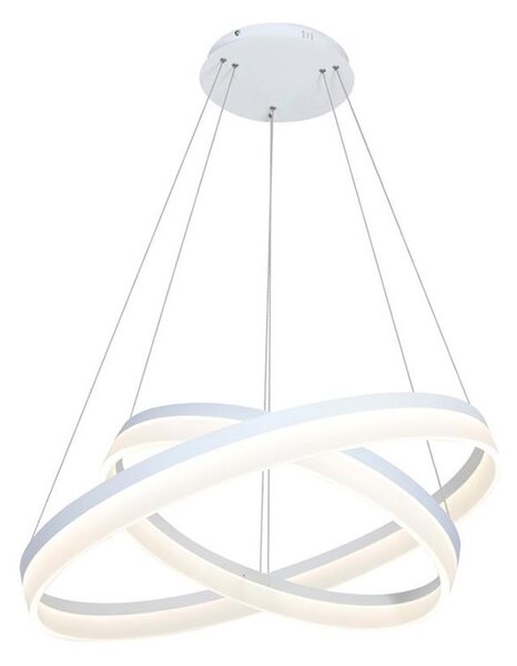 LED Lustră pe cablu RING cu telecomandă LED/60W/230V