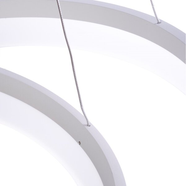 LED Lustră pe cablu RING cu telecomandă LED/60W/230V