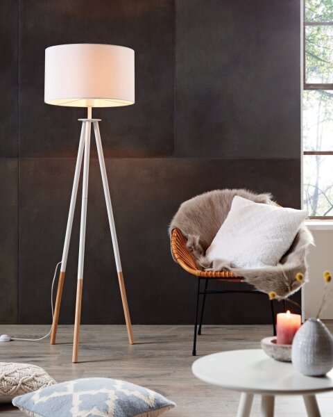 Eglo 49156 - Lampadar BIDFORD 1xE27/60W/230V