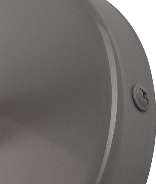 Aplica de perete ELLIE 1xE27/60W/230V gri