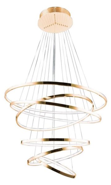 Azzardo AZ2921 - Lustră LED pe cablu dimmabilă WHEEL 6xLED/140W/230V
