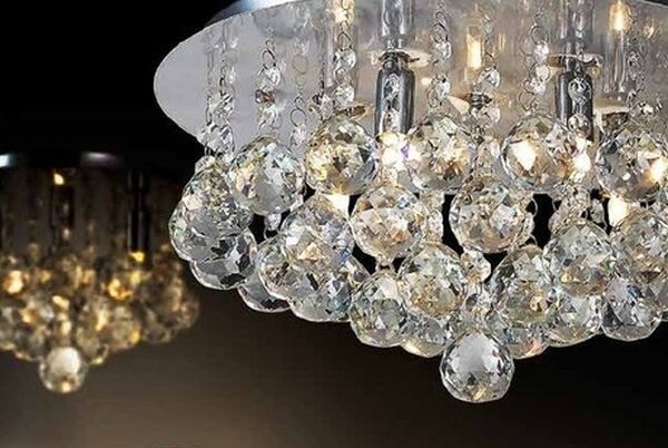 Azzardo AZ1285 - Plafonieră de cristal BOLLA 3xG9/40W/230V