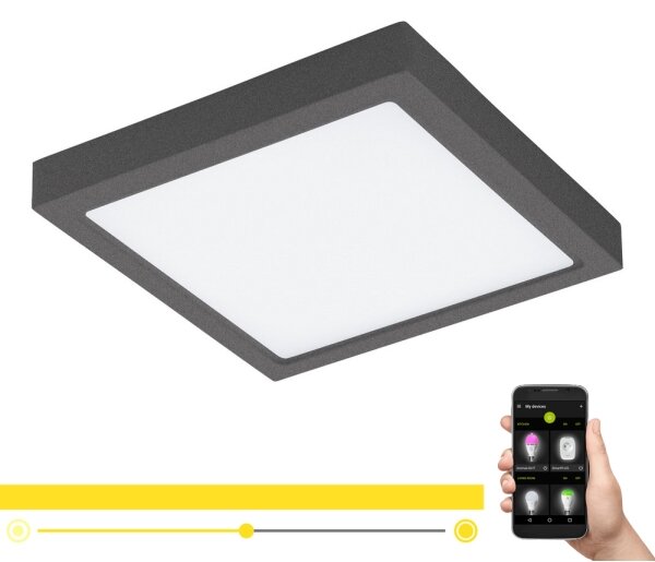 Eglo 98174 - Lumină LED reglabilă pentru exterior ARGOLIS-C LED/22W/230V IP44 BT