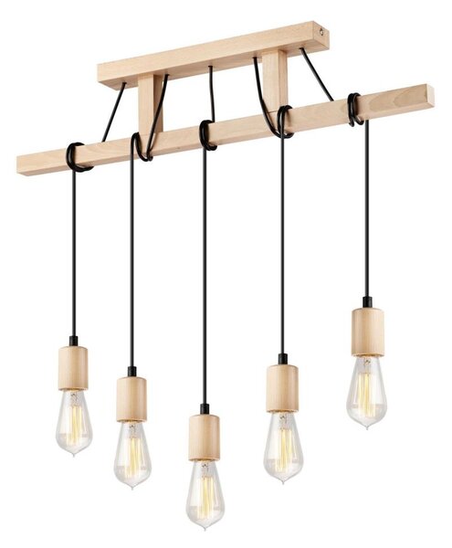 Candelabru pe cablu LEON 5xE27/60W/230V