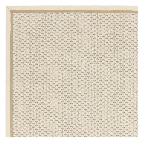 Covor tip traversă crem reversibil, țesut manual din amestesc de lână 67x240 cm Korra Double Loop – Asiatic Carpets