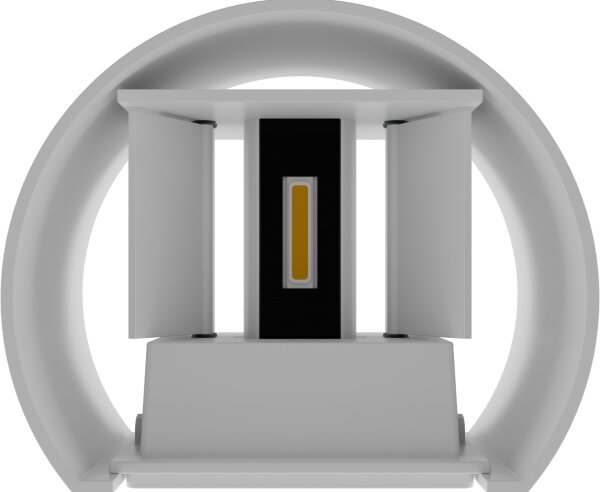 APLED - LED Aplică perete exterior OVAL 2xLED/3W/230V IP65