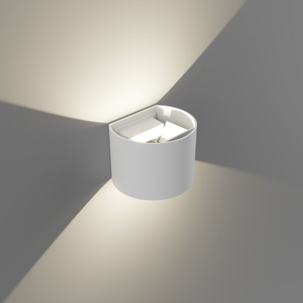APLED - LED Aplică perete exterior OVAL 2xLED/3W/230V IP65