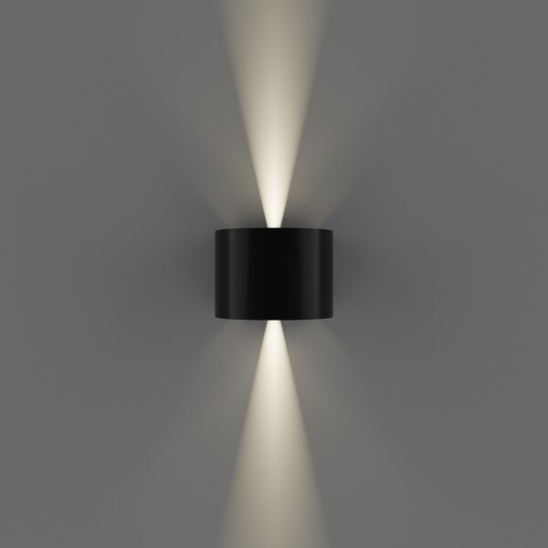 APLED - LED Aplică perete exterior OVAL 2xLED/3W/230V IP65
