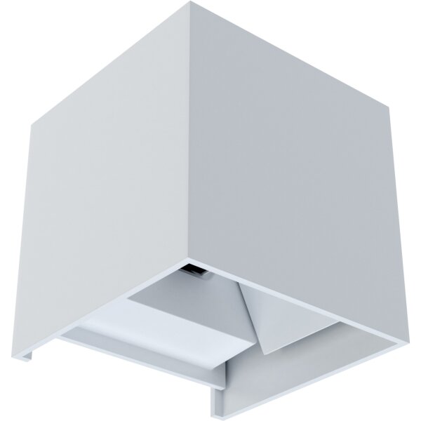 APLED - LED Aplică perete exterior CUBE 2xLED/3W/230V IP65